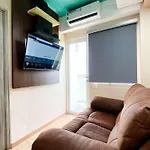 Best Deal And Homey 1Br Apartment Grand Sentraland Karawang By Travelio