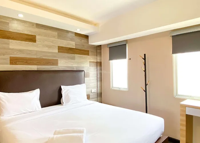 Best Deal And Homey 1Br Apartment Grand Sentraland Karawang By Travelio